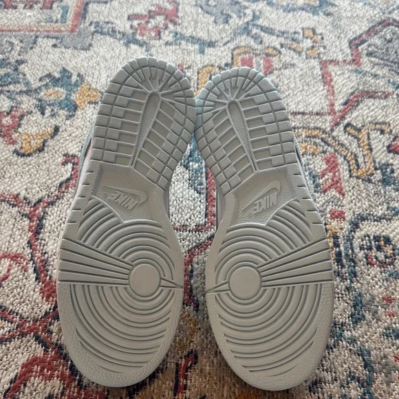 Nike Kids Sky Blue and White Sneakers - Picture 5 of 5